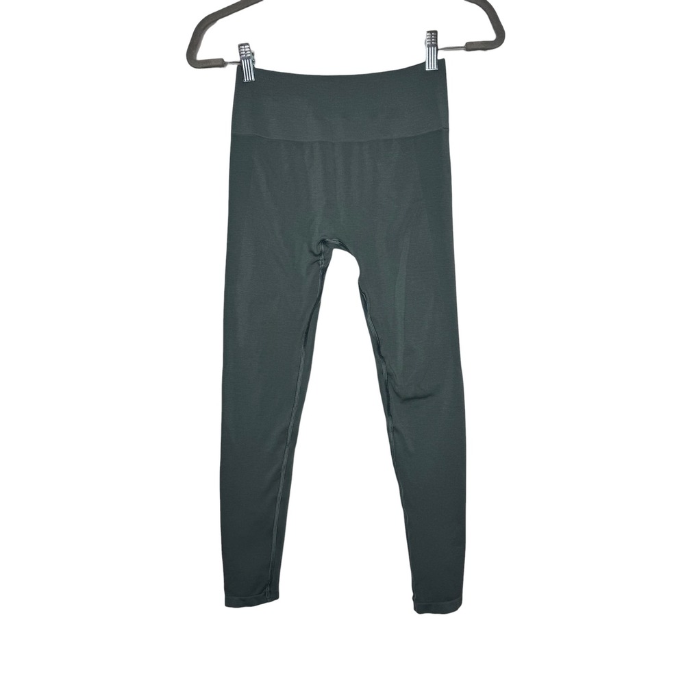 Alphalete‎ Amplify Women's Sage Green Seamless Scrunch Butt Leggings Medium